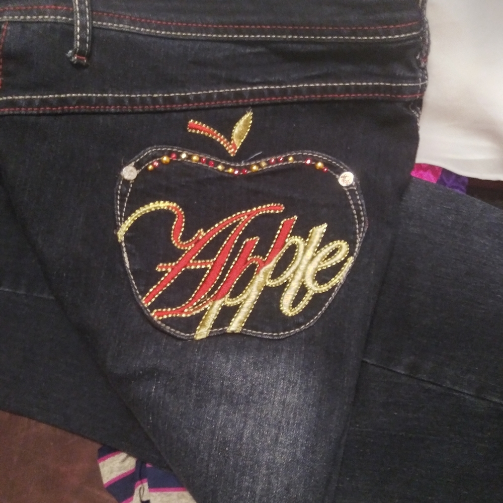 Plus size Apple bottom jeans